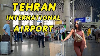 IRAN TEHRAN INTERNATIONAL AIRPORT TODAY (IKA) / AIRPORT WALKING TOUR #walking