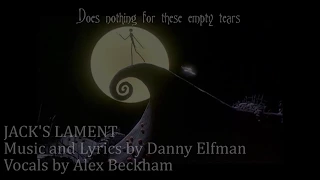 Nightmare Before Christmas - Jack's Lament Cover