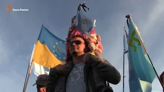 Митинг посвященный годовщине депортации крымских татар в Харькове
