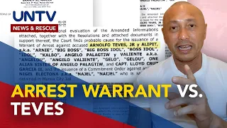Manila Court orders arrest of Arnie Teves, others