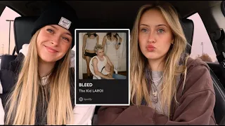 'BLEED' THE KID LAROI REACTION| Brooke and Taylor