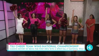 Go Tigers! The TSU Cheer team makes history with National title win! | Houston Life | Live