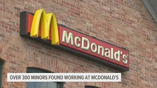 10-year-olds found working without pay at some Kentucky McDonald's