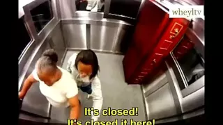 Scary Coffin In Elevator Prank ever  (WITH SUBTITLE) You Must See!!