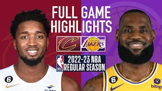 Los Angeles Lakers vs Cleveland Cavaliers Full Game Highlights | November 6 | 2023 NBA Season