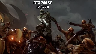 DOOM 4 ULTRA SETTINGS FPS TEST| I7 3770 & EVGA GTX 760 SC