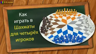 Как играть в Шахматы для четырёх игроков