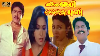 Veetta eli veliyila puli tamil movie | S.V.Sekar, Janagaraj Super Hit Comedy Movie | Rupini | Charle