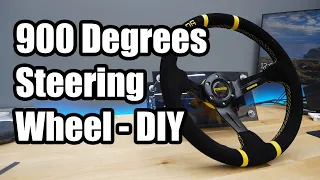 900 Degreess DIY Steering Wheel (Cheapest Version)