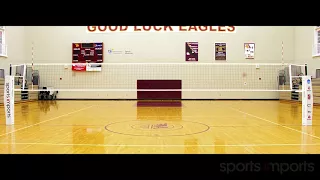 How to Check Volleyball Net Height with a Net Chain | Sports Imports