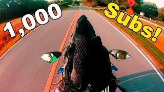 1,000 SUB TRIBUTE! | Motorcycle Music Video [Cinematic]