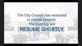 City Council Special Meeting July 28, 2022