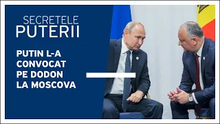 Putin l-a convocat pe Dodon la Moscova