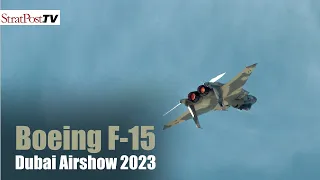 Boeing F-15 at the Dubai Airshow 2023