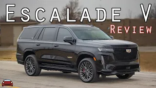 2023 Cadillac Escalade V Review - A Face-Melting, $150k Luxury SUV!