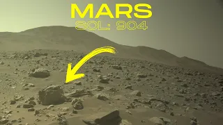 Mars perseverance Rover SOL 904 P2 V1 || Latest  Stunning Video Footages of Mars