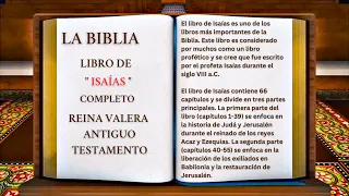 Original: La Biblia Libro De " ISAÍAS " Completo Reina Valera Antiguo Testamento