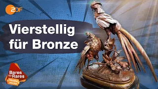 Über 100 Jahre alte Skulptur! Wolfgang legt bei Statue Hand an | Händlerstücke Bares für Rares