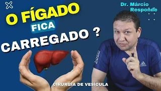 CIRURGIA DE PEDRA NA VESÍCULA. O fígado fica sobrecarregado após a colecistectomia.