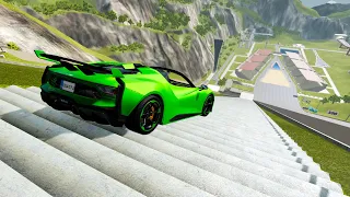 Cars VS Stairs - BeamNG.drive