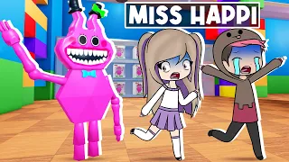 NUNCA VAYAS A LA JUGUETERIA DE MISS HAPPI´S TOYSHOP A LAS 3:33 AM! ROBLOX MISS HAPPI´S TOYSHOP