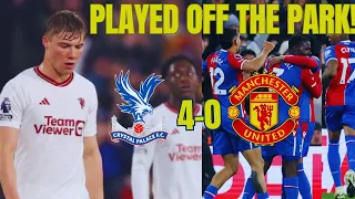 Crystal Palace 4-0 Man Utd: Defensive Nightmare, A Season in Shambles#mufc #mufc