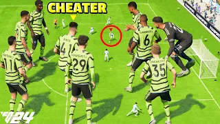𝗘𝗔 𝗙𝗖 𝟮𝟰 - Weird CHEATERS Moments 🤯