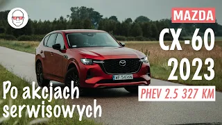 Mazda CX-60 PHEV po akcjach serwisowych test PL Pertyn Ględzi