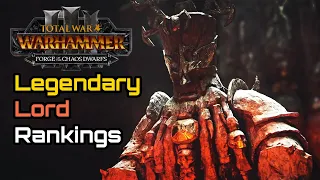 Chaos Dwarves Legendary Lord Rankings, Worst to Best - Total War: Warhammer 3 Immortal Empires