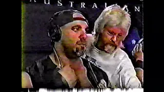 Bill Goldberg, Kevin Nash & Jeff Jarrett's Trainwreck Australian TV Interview (Raw Footage - 2000)