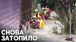 Проливные дожди опять обрушились на бразильский штат Риу-Гранди-ду-Сул