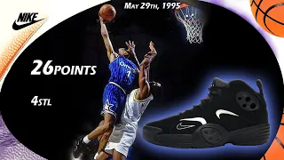 Penny Hardaway 26points VS Indiana Pacers G4 1995 Playoffs