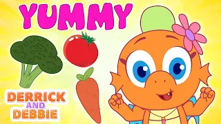 Yes Yes Vegetables Song | Nursery Rhymes For Children | Derrick And Debbie