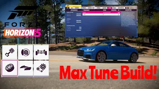 Forza Horizon 5 | Max Tune Build For 2018 Audi TT RS