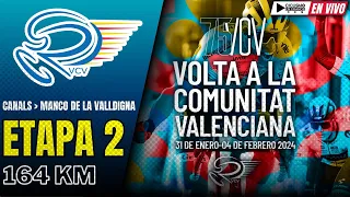 🔴((EN VIVO)) 🚵‍♂️ ETAPA 2🏆VUELTA A LA COMUNIDAD VALENCIANA 2024 🚵‍♂️ 164 KM