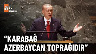 Erdoğan’dan Azerbaycan’a BM’de tam destek - atv Ana Haber 20 Eylül 2023