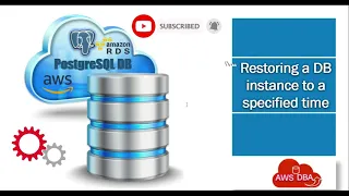 32 Restoring a DB instance to a specified time