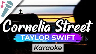 Taylor Swift - Cornelia Street - Karaoke Instrumental (Acoustic)