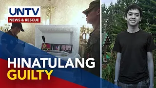 2 PMA cadets, hinatulang guilty sa kasong may kaugnayan sa Darwin Dormitorio hazing death