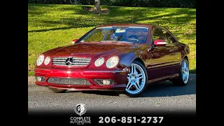 2006 Mercedes-Benz CL55 AMG Coupe Apple CarPlay Rare Color $126,805 MSRP now just $18,500! Very Nice