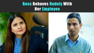 Boss Behaves Rudely With Her Employee | Purani Dili Talkies | Hindi Short Films