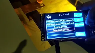 FluidNC SD Card Display Test