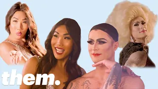 Gia Gunn Gives Kyle Krieger a Drag Makeover | Drag Me | them.