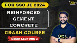 SSC JE Crash Course 2024 | Introduction to RCC Structure (Part 2) | Civil Engineering | RCC - 02