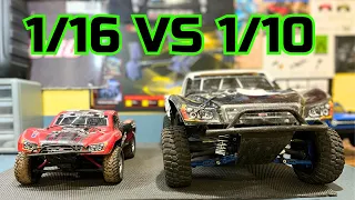 1/16 VS 1/10 Scale Traxxas Slash - Which One Should You Buy?