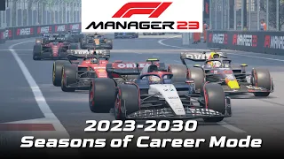 F1 Manager 2023 - 2023 to 2030 In Career Mode