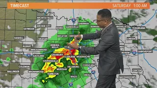 DFW weather: Widespread storms and rain possible late Friday
