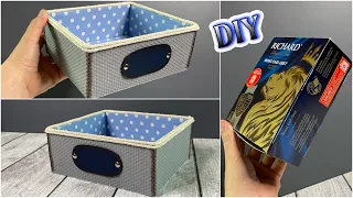 🔊УНИКАЛЬНАЯ ИДЕЯ ПЕРЕРАБОТКИ ЧАЙНОЙ КОРОБКИ💥ПОДЕЛКИ ИЗ КОРОБКИ ОТ ЧАЯ💥DIY Creative ideas