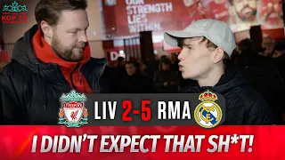 Liverpool 2-5 Real Madrid | I Didn't Expect That Sh*t! | Fraser | Fan Cam