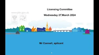 Licensing Committee - 27th March 2024 Part 1